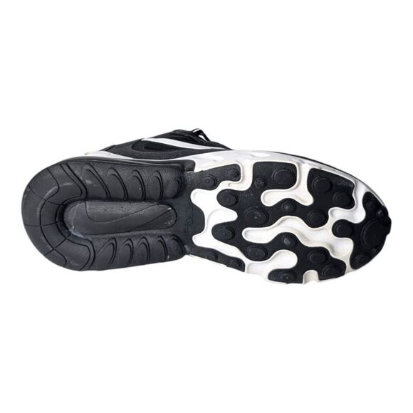 NIKE Air Max React 'Black/White' Running Shoes Size 7.5 - Picture 8 of 10